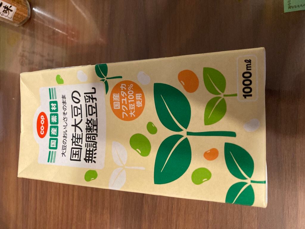 おいしい無調製豆乳/キッコーマン飲料/豆乳飲料を使ったクチコミ(1枚目)