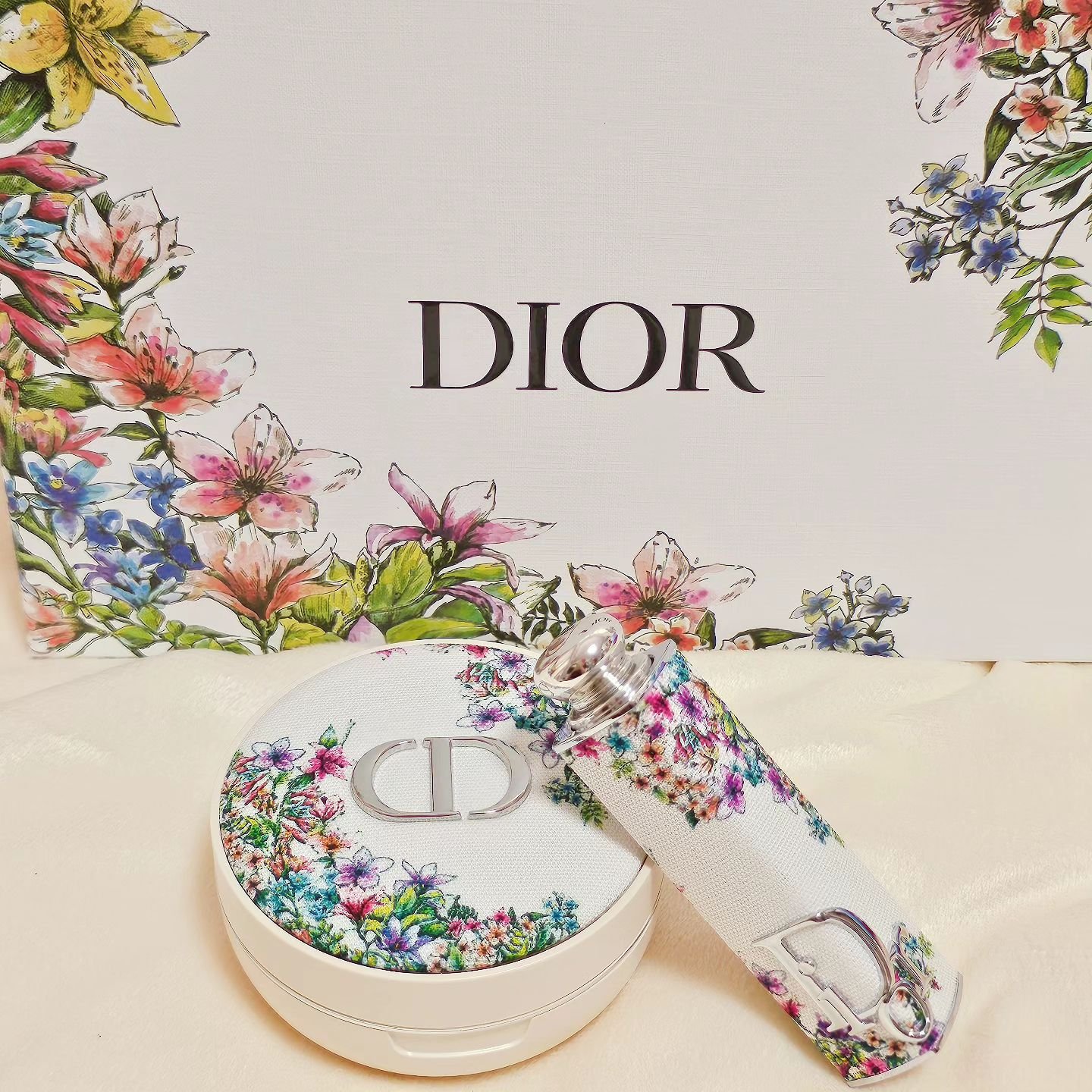 ディオールスキン フォーエヴァー クッション パウダー/Dior/ルースパウダーを使ったクチコミ（1枚目）