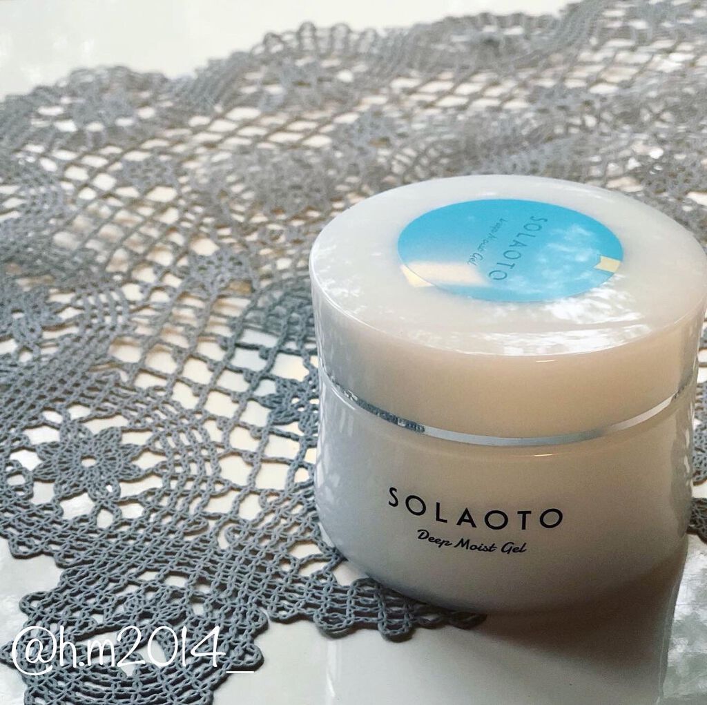 ディープモイストゲル/SOLAOTO/オールインワン化粧品を使ったクチコミ（1枚目）