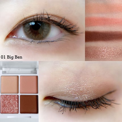 プチポケットアイシャドウパレット/SO GLAM/アイシャドウパレットを使ったクチコミ(5枚目)