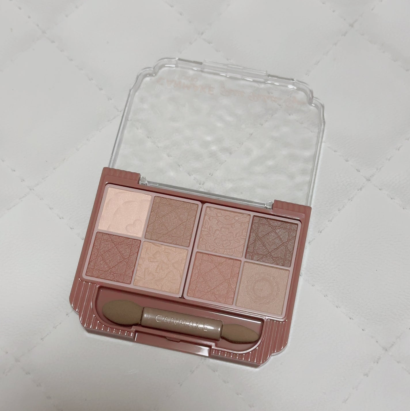 もふーず on LIPS 「【使った商品】キャンメイク プティパレットアイズ M01【色味..」(2枚目)