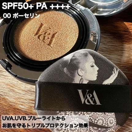 ロングウェアクッションファンデーション/V&Aビューティー/クッションファンデーションを使ったクチコミ(2枚目)