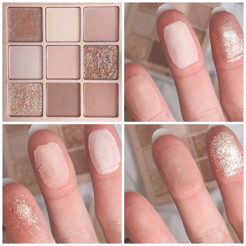 シャドウパレット/dasique/アイシャドウパレットを使ったクチコミ(4枚目)