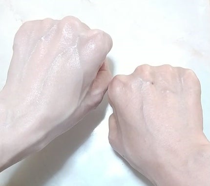 ダルバ ウォータフル トーンアップ サンクリーム(パープル)/ダルバ/日焼け止めクリームを使ったクチコミ(3枚目)