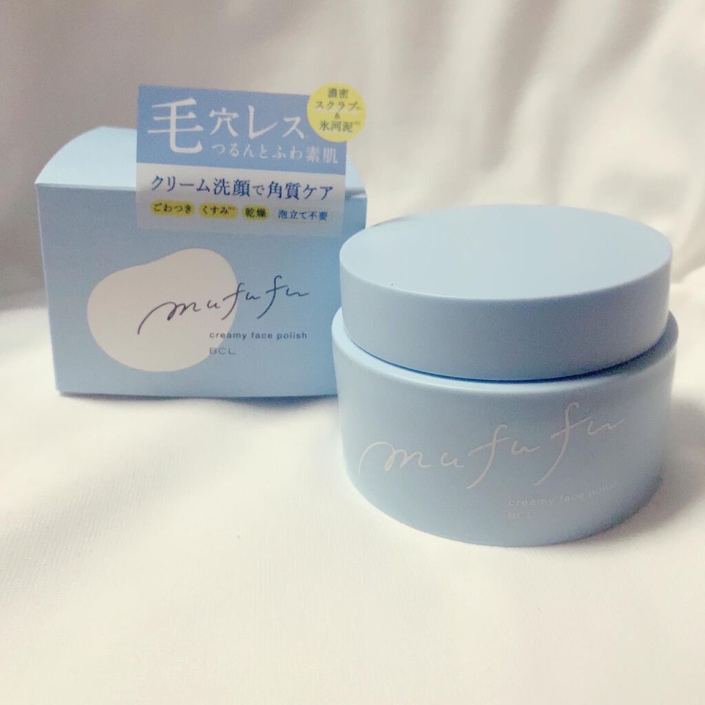 クリーミーフェイスポリッシュ/ムフフ/洗顔フォームを使ったクチコミ（2枚目）