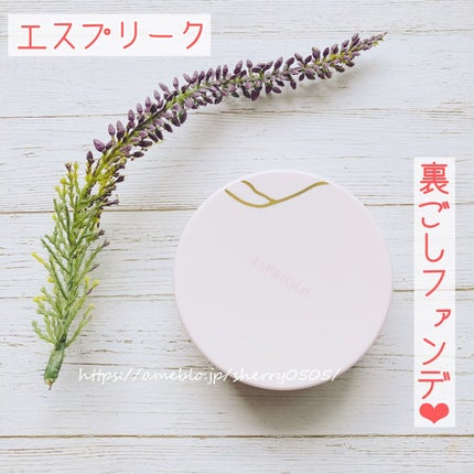 アクアリースキンウェア/ESPRIQUE/クッションファンデーションを使ったクチコミ(1枚目)