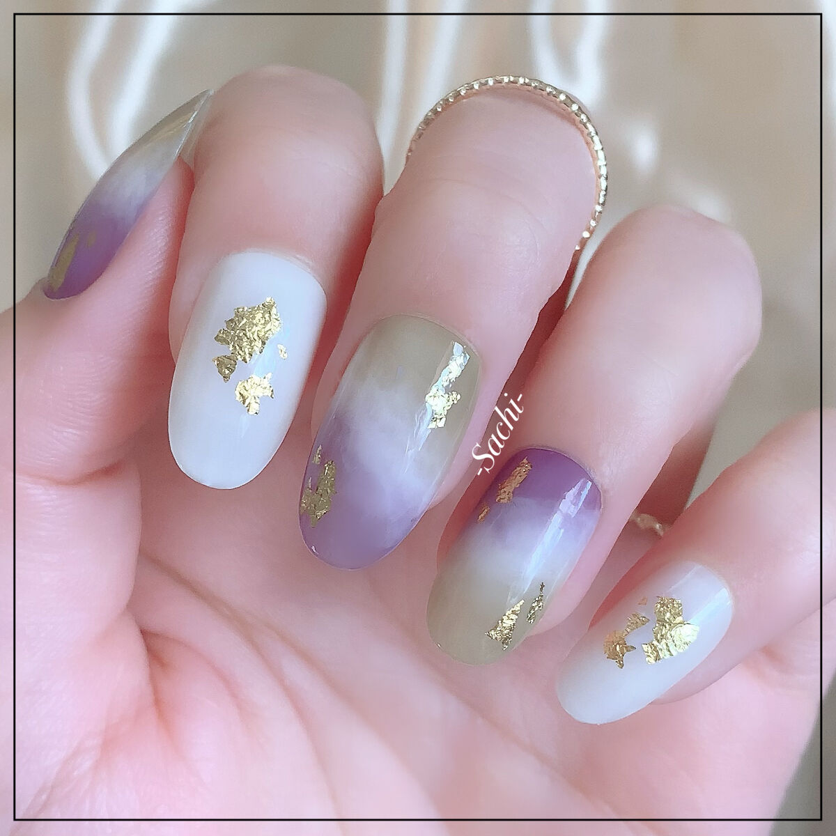 ムードペブルネイル/rom&nd/マニキュアを使ったクチコミ（2枚目）