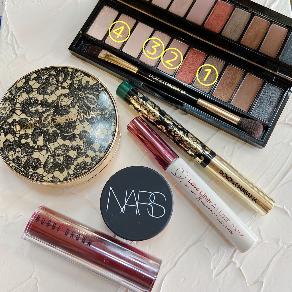 アイラブドット/DOLCE&GABBANA BEAUTY/アイシャドウパレットを使ったクチコミ(3枚目)