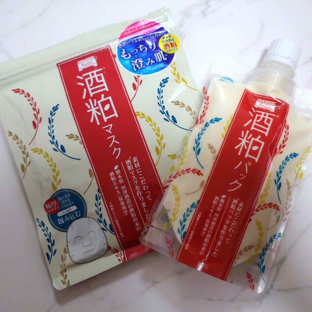 ワフードメイド　酒粕パック/pdc/洗い流すパック・マスクを使ったクチコミ（1枚目）