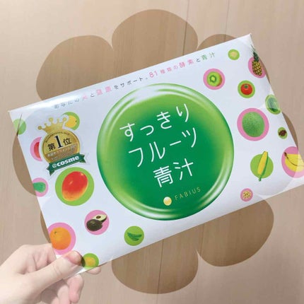 すっきりフルーツ青汁/FABIUS/青汁を使ったクチコミ(1枚目)