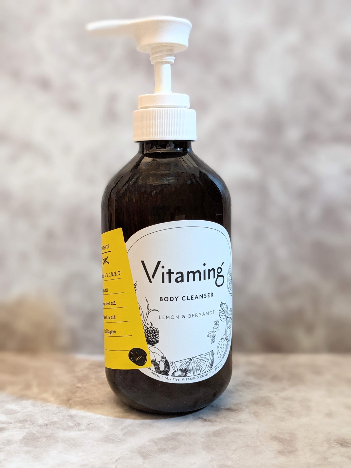 リフレッシングボディソープ(レモン&ベルガモットの香り)/Vitaming/ボディソープを使ったクチコミ(1枚目)