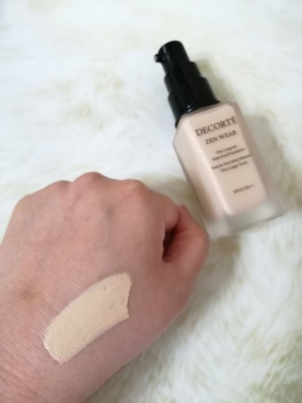 ゼン ウェア フルイド/DECORTÉ/リキッドファンデーションを使ったクチコミ(4枚目)