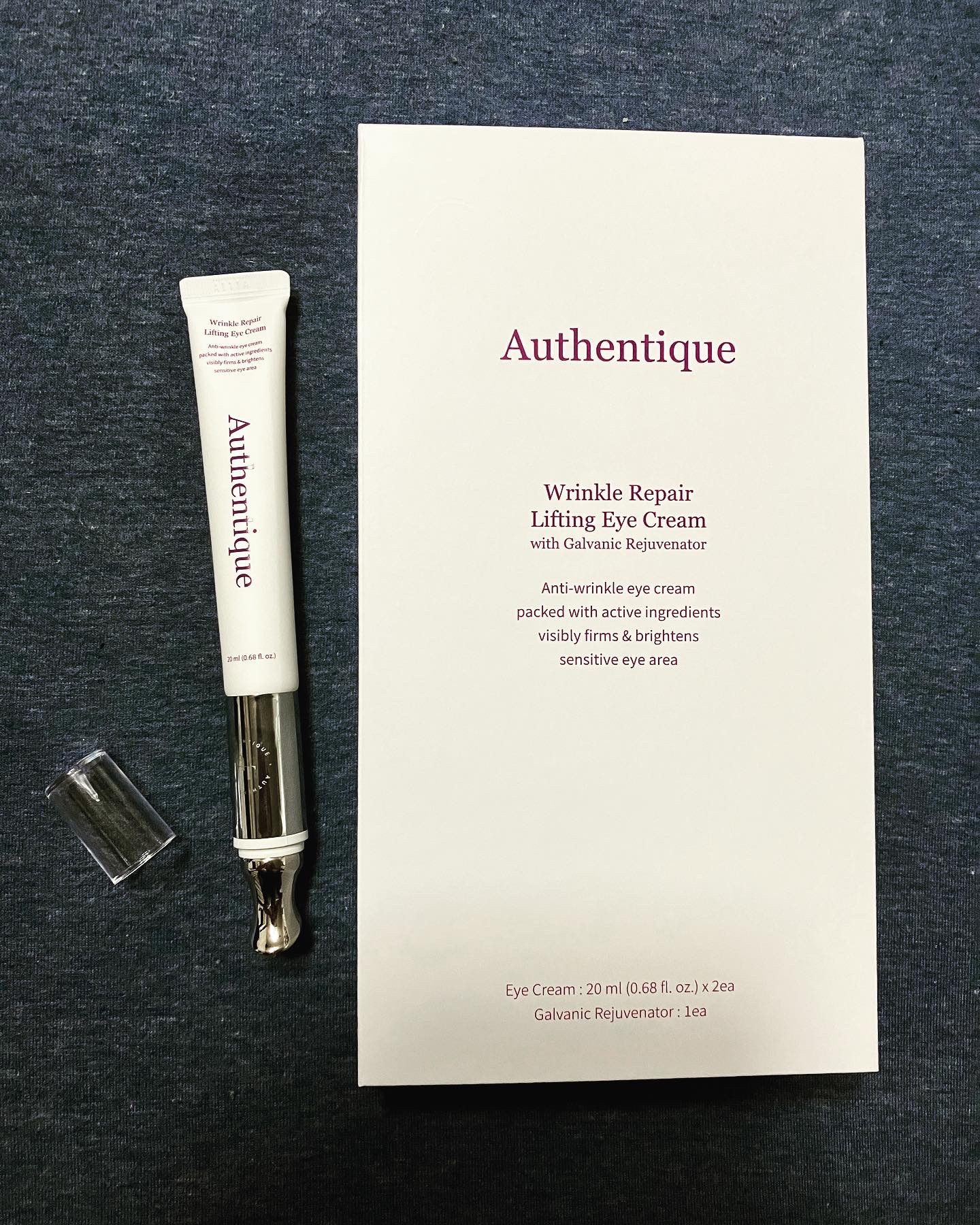 AUTHENTIC A.T.Q リンクル アイクリーム/AUTHENTIC/アイケア・アイクリームを使ったクチコミ（1枚目）