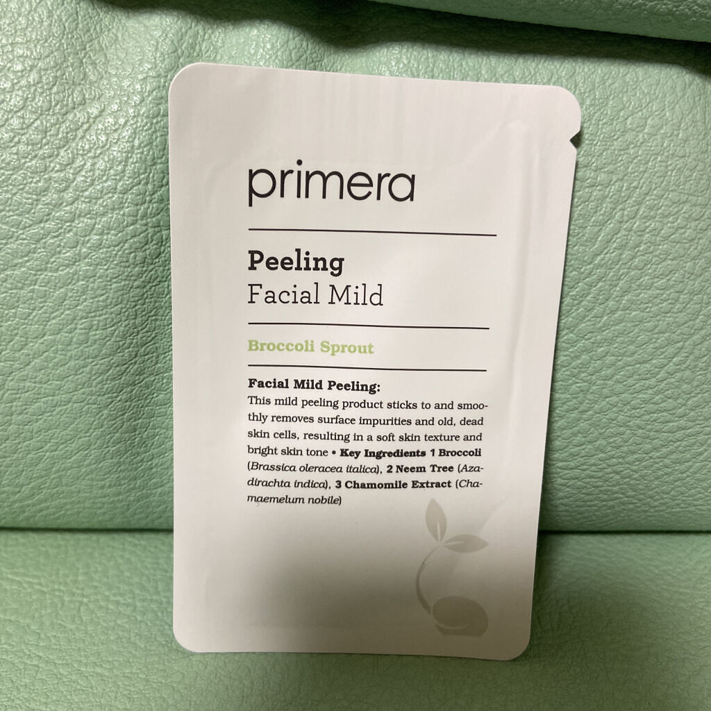 フェイシャルマイルドピーリング/primera/ピーリングを使ったクチコミ（1枚目）