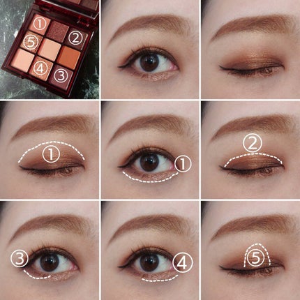 BROWN obsessions/Huda Beauty/アイシャドウパレットを使ったクチコミ(4枚目)