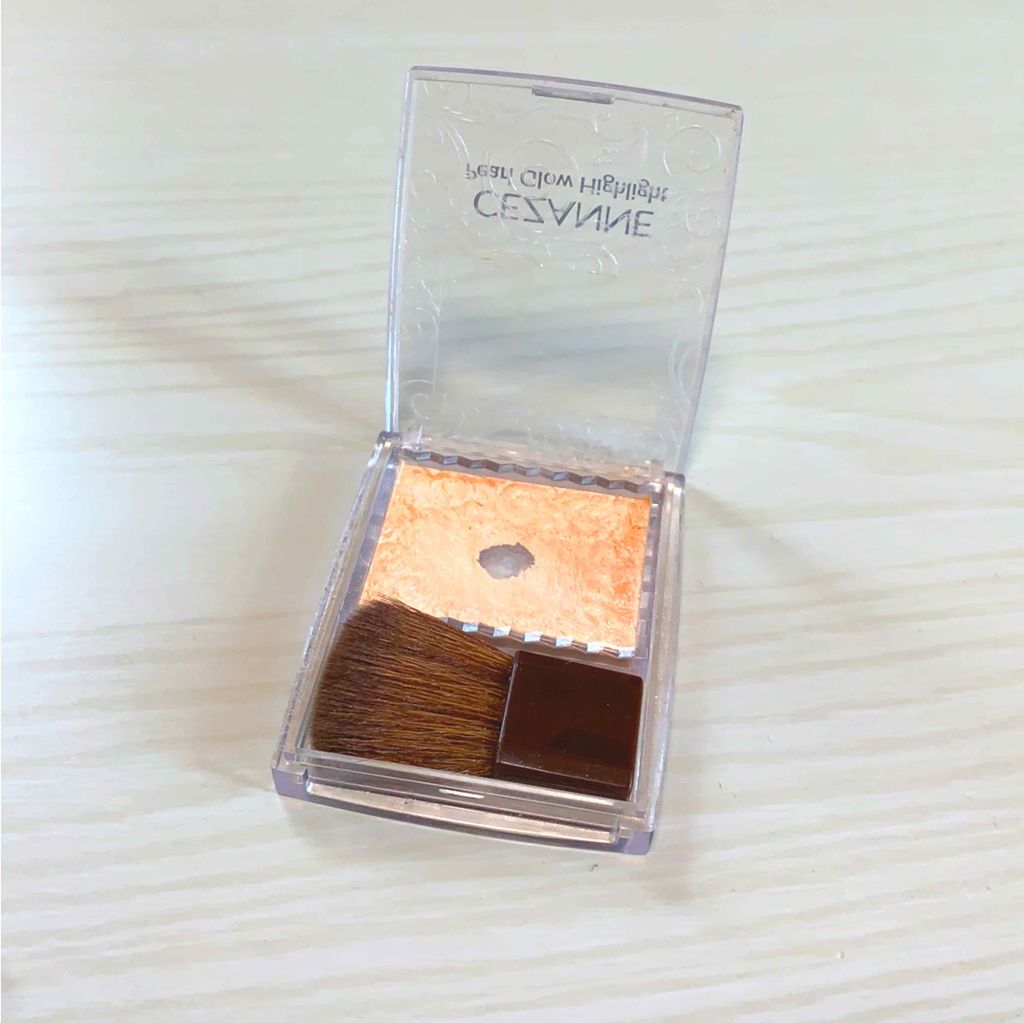 パールグロウハイライト/CEZANNE/パウダーハイライトを使ったクチコミ(1枚目)