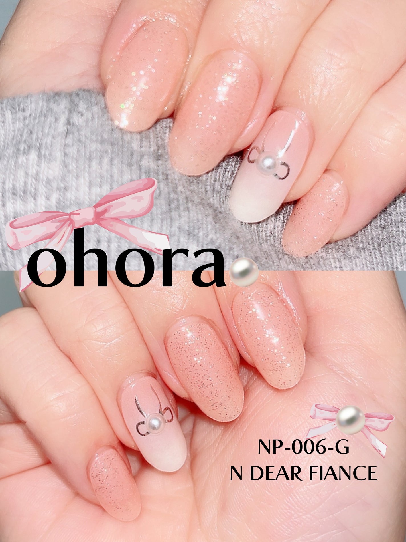セミキュアジェルネイル(ハンド)/ohora/ネイルシールを使ったクチコミ(1枚目)