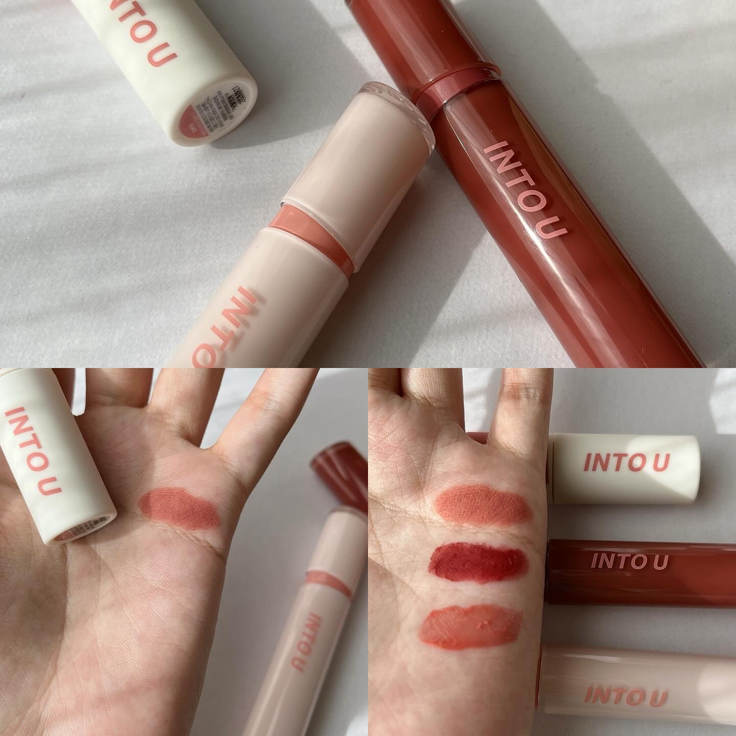 ベルベットリップマット VT06 インブラウン/INTO U/口紅を使ったクチコミ（1枚目）