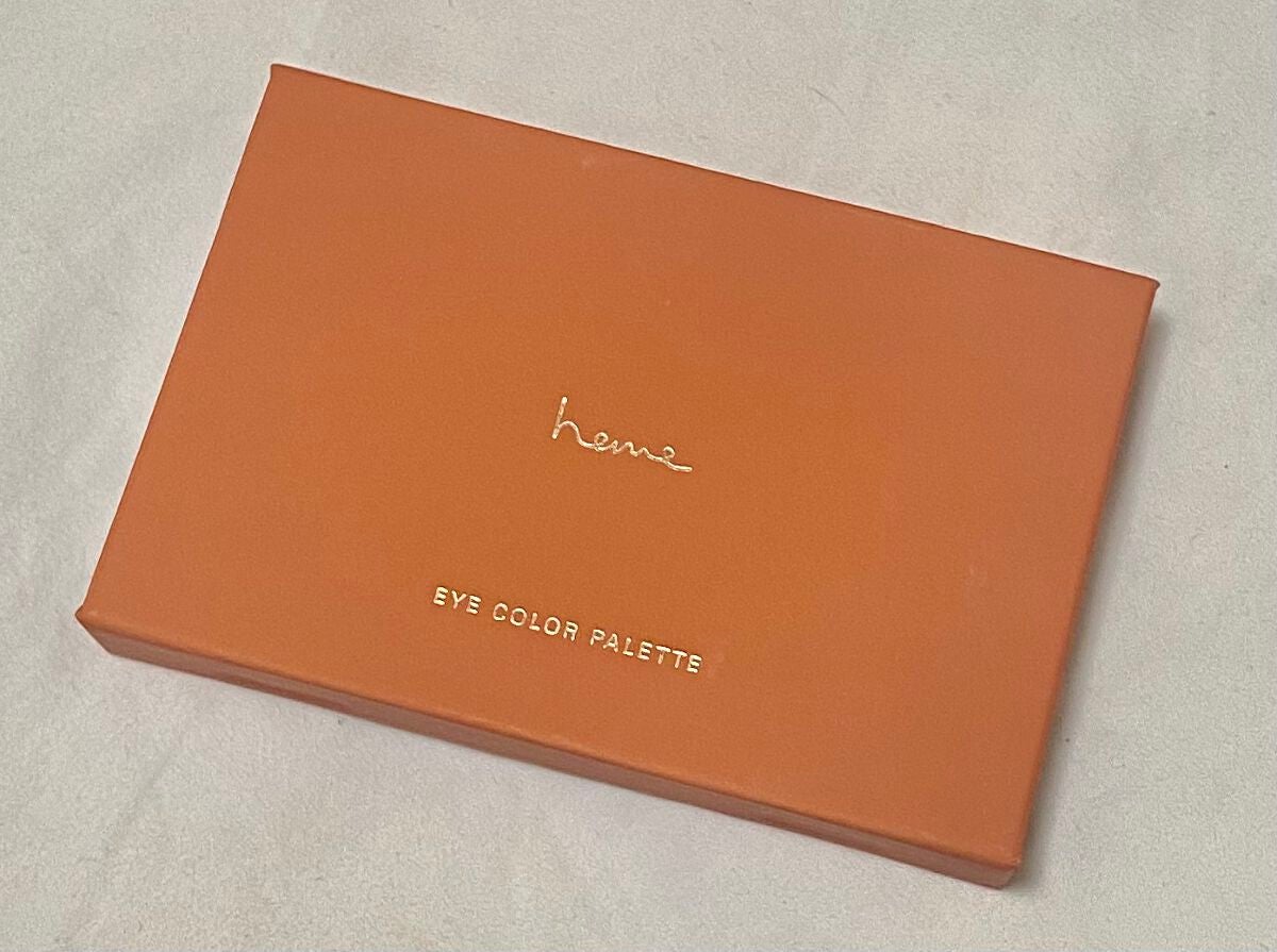 アイカラーパレット/heme/アイシャドウパレットを使ったクチコミ(1枚目)