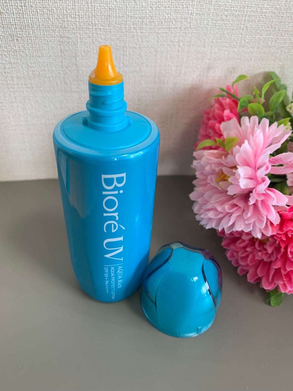 ビオレUV アクアリッチ アクアプロテクトローション(水層パック)/ビオレ/日焼け止めローションを使ったクチコミ(1枚目)