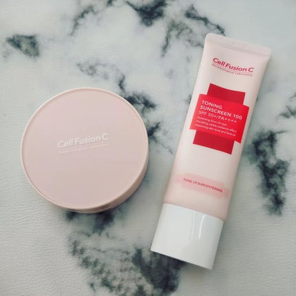 トーニングサンスクリーン100/Cell Fusion C(セルフュージョンシー)/日焼け止めクリームを使ったクチコミ(1枚目)