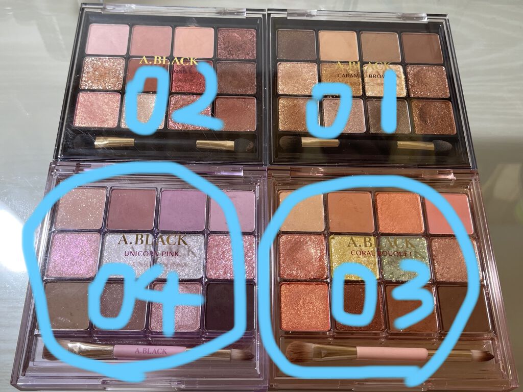 グラムチェンジマルチパレット/A.BLACK/マルチパレットを使ったクチコミ（1枚目）