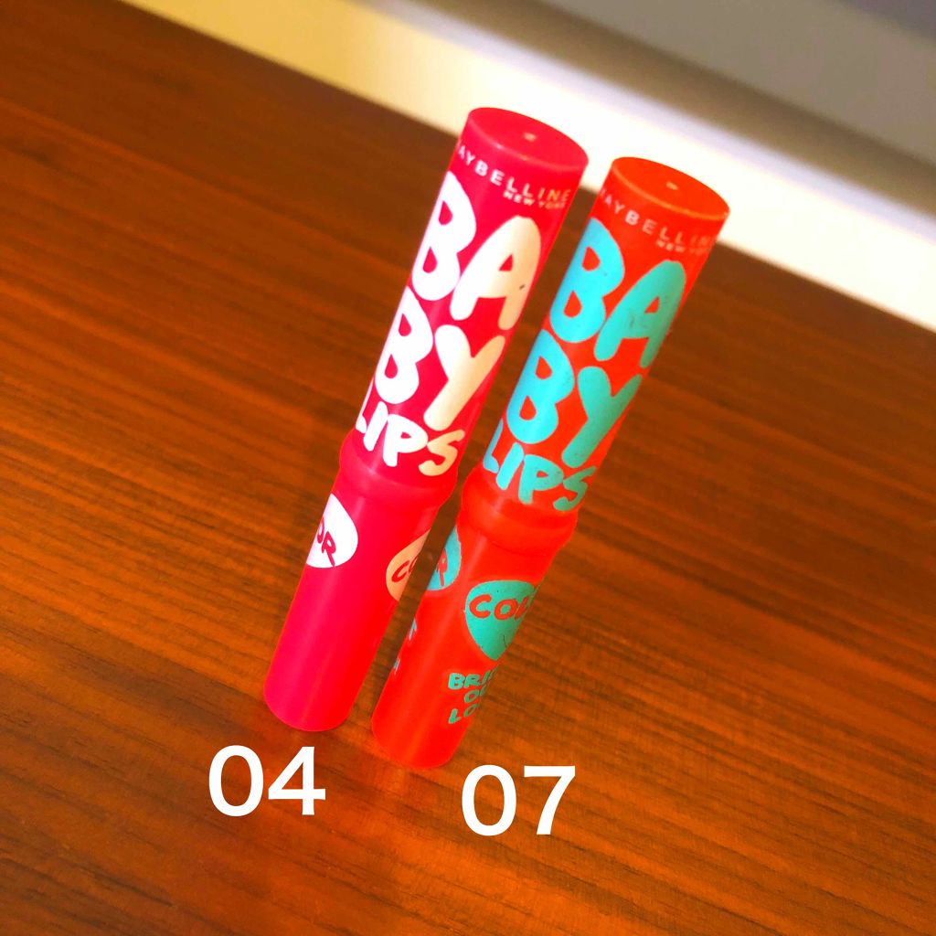 リップクリーム カラー BABY LIPS/MAYBELLINE NEW YORK/リップケアを使ったクチコミ（1枚目）