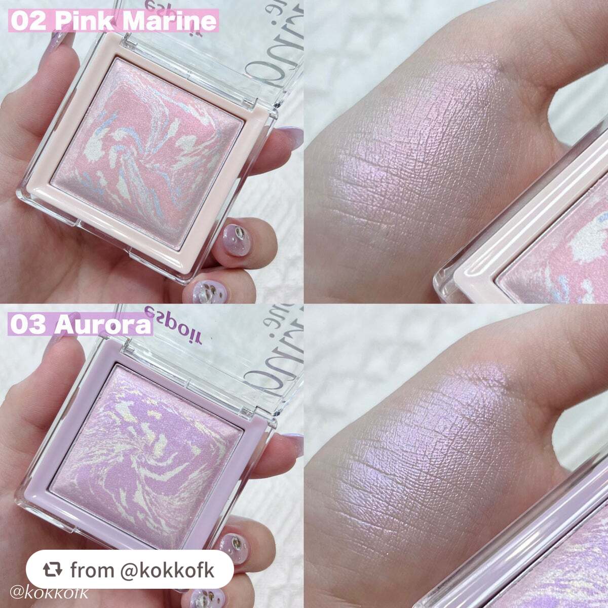 トーンペアリングハイライター/espoir/ハイライト・シェーディングを使ったクチコミ(5枚目)