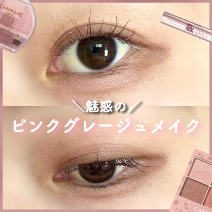 シルキースフレアイズ(マットタイプ)/キャンメイク/アイシャドウパレットを使ったクチコミ(1枚目)