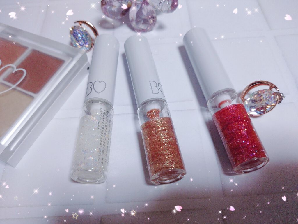 グリッターライナー/b idol/グリッターを使ったクチコミ（1枚目）