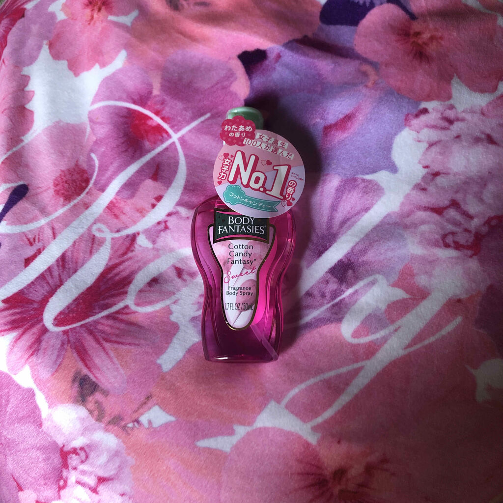 ボディスプレー コットンキャンディスウィート/ボディファンタジー/香水(レディース)を使ったクチコミ（1枚目）
