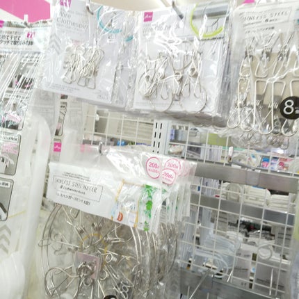 掛けられるステンレスピンチ/DAISO/その他を使ったクチコミ(5枚目)