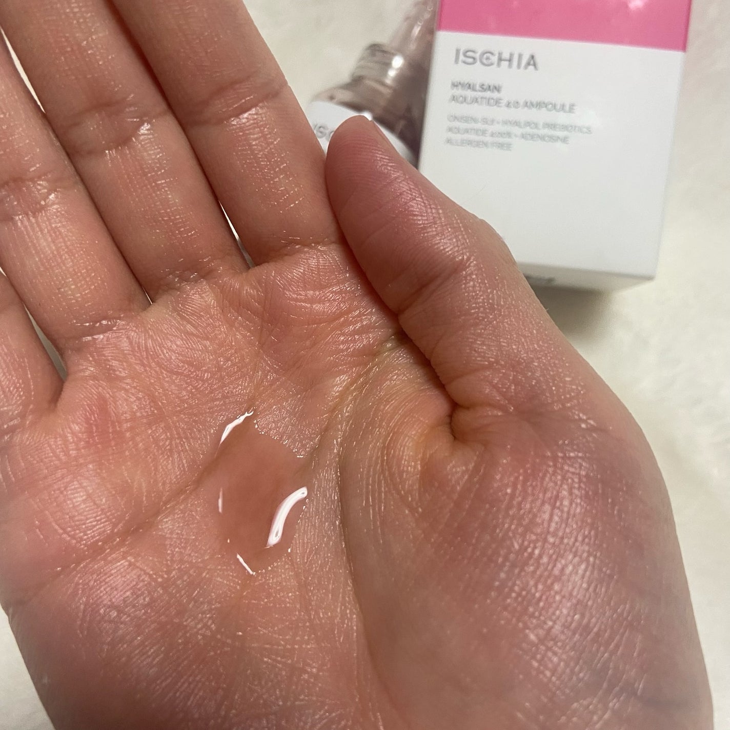 ヒアルサン アクアタイド4.0アンプル/ISCHIA/美容液を使ったクチコミ(9枚目)