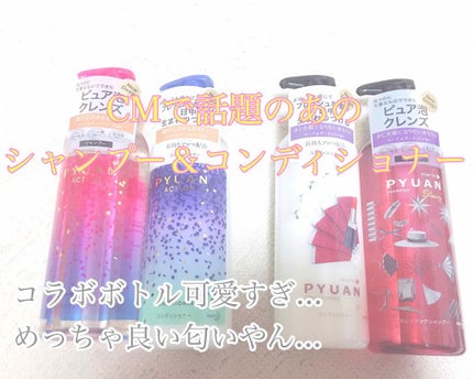 PYUAN アクション シャンプー/コンディショナー/ピュアン/シャンプー・コンディショナーを使ったクチコミ(1枚目)