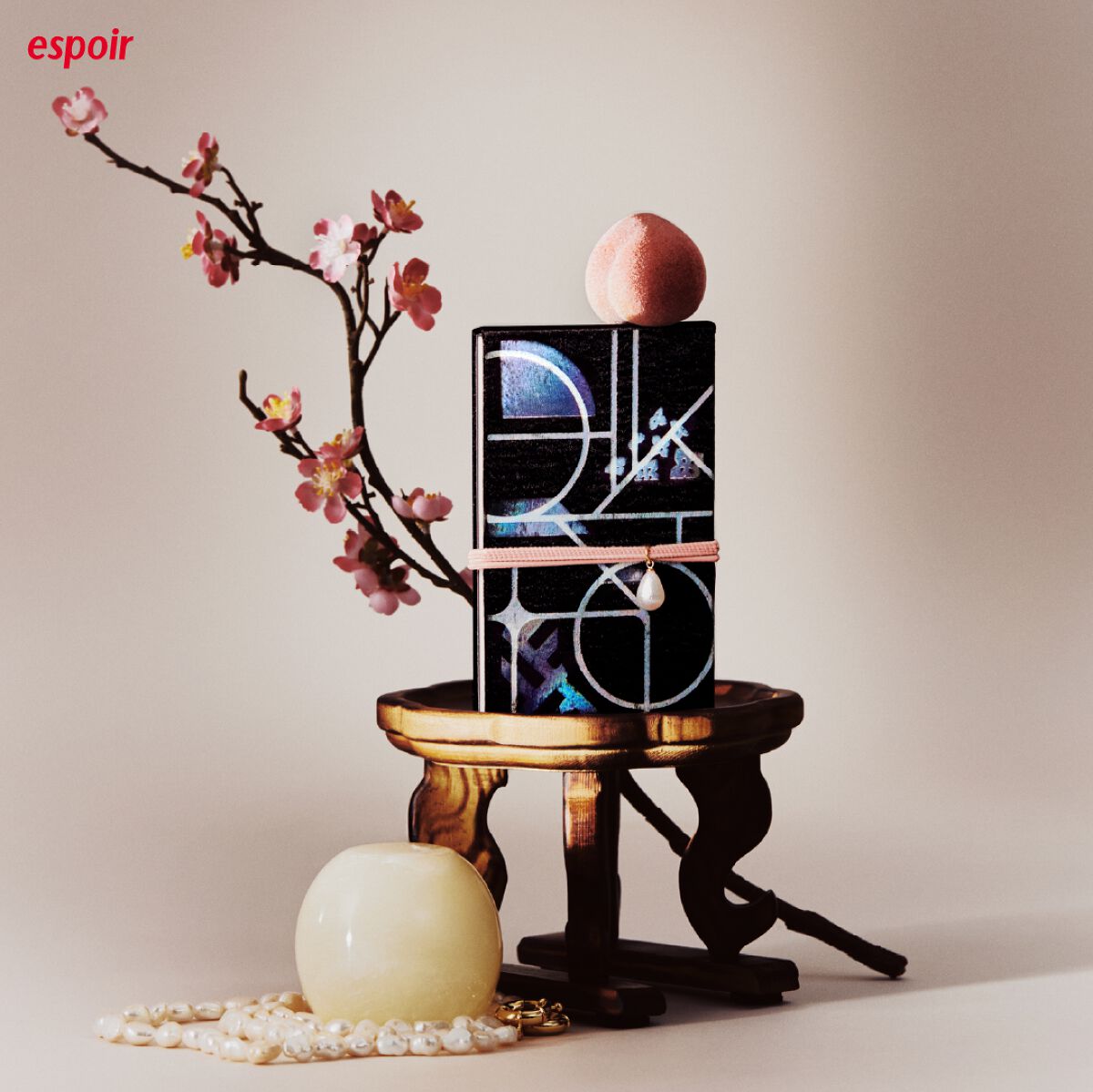 ルックブック Peach&Pearl /espoir/アイシャドウパレットを使ったクチコミ(1枚目)