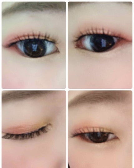 UR GLAM BLOOMING EYE COLOR PALETTE/U R GLAM/アイシャドウパレットを使ったクチコミ(4枚目)