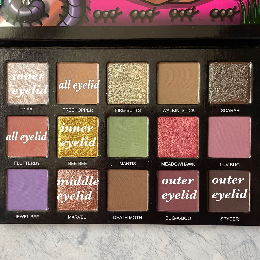 Tiny Marvels Palette/Sydney Grace/アイシャドウパレットを使ったクチコミ（2枚目）