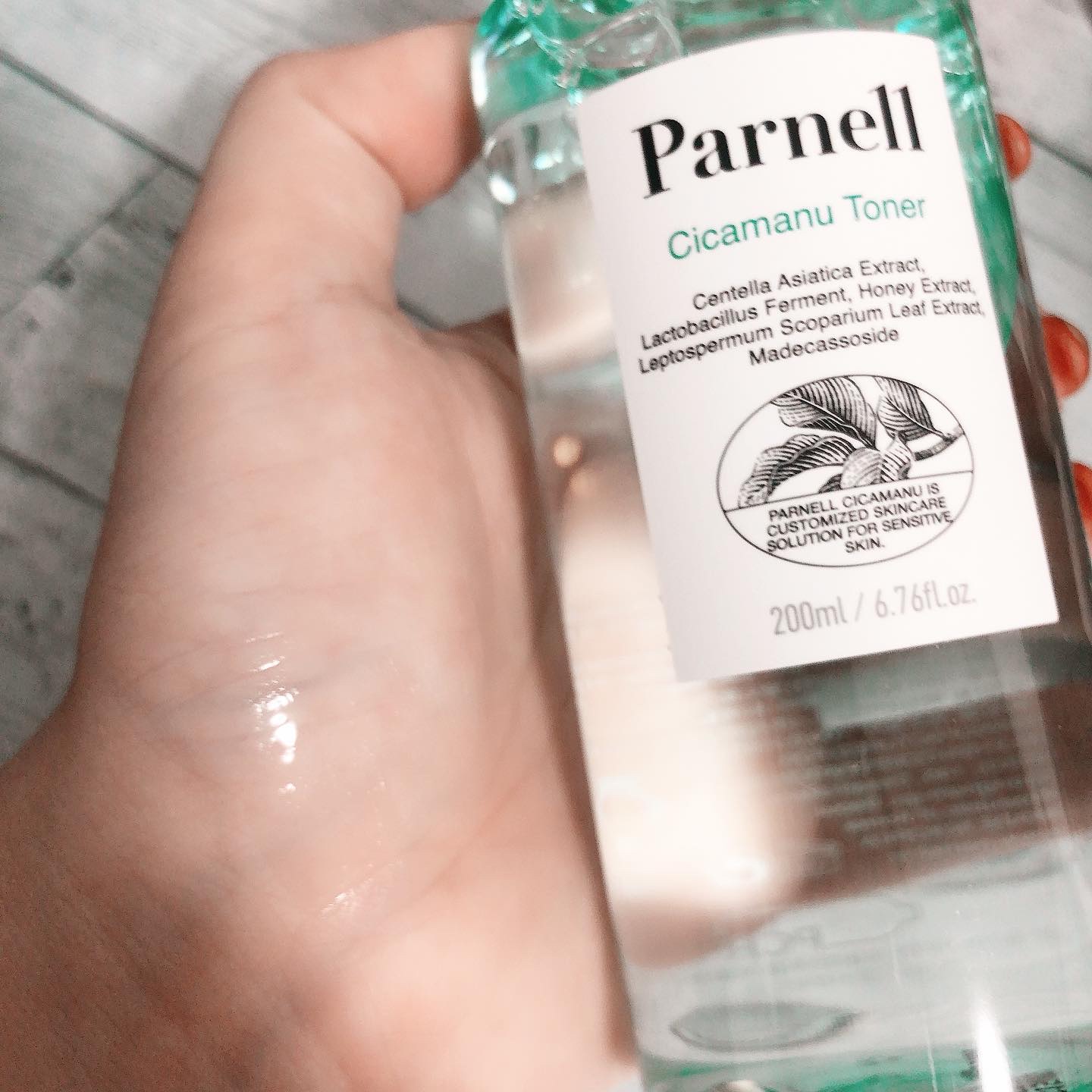 シカマヌ　トナー/parnell/化粧水を使ったクチコミ（2枚目）