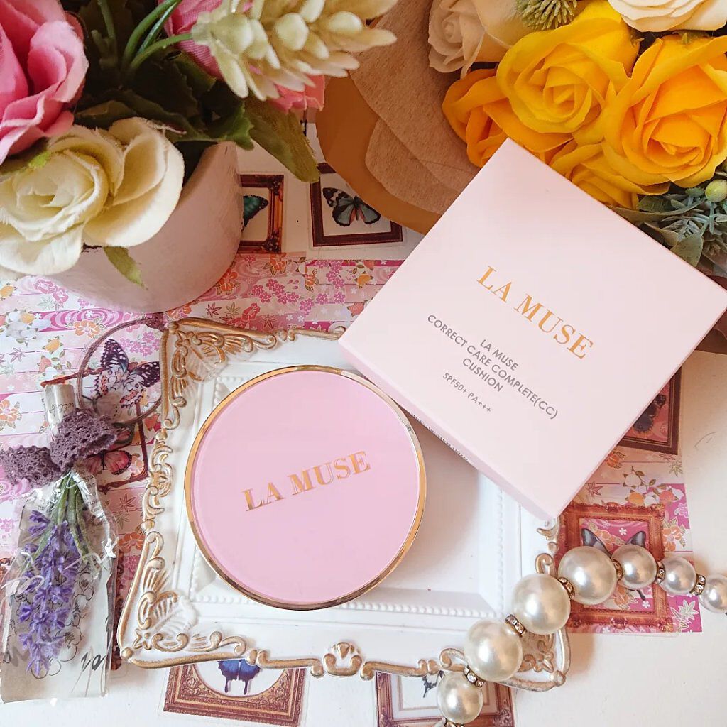 CORRECT CARE COMPLETE CC CUSHION/ラミューズ/クッションファンデーションを使ったクチコミ（1枚目）