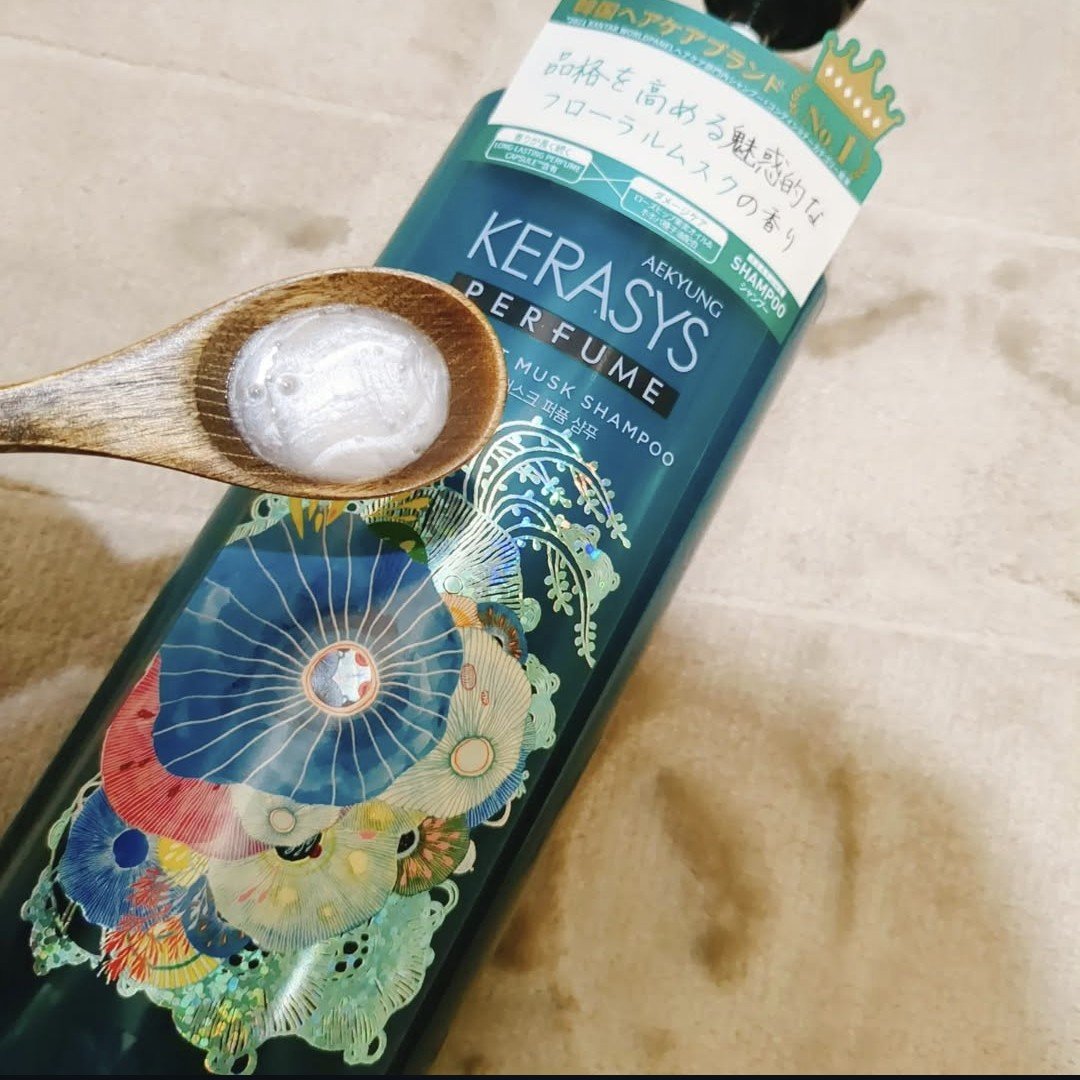 パフューム シャルマンムスク シャンプー&コンディショナー/KERASYS/シャンプー・コンディショナーを使ったクチコミ（3枚目）