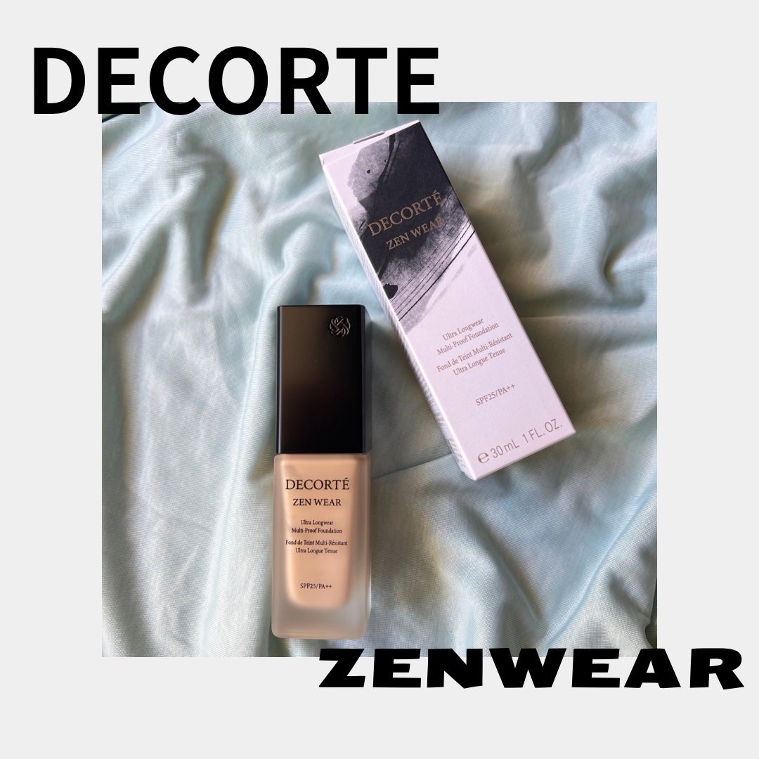 ゼン ウェア フルイド/DECORTÉ/リキッドファンデーションを使ったクチコミ(1枚目)