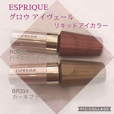 グロウ アイヴェール/ESPRIQUE/リキッドアイシャドウを使ったクチコミ（1枚目）