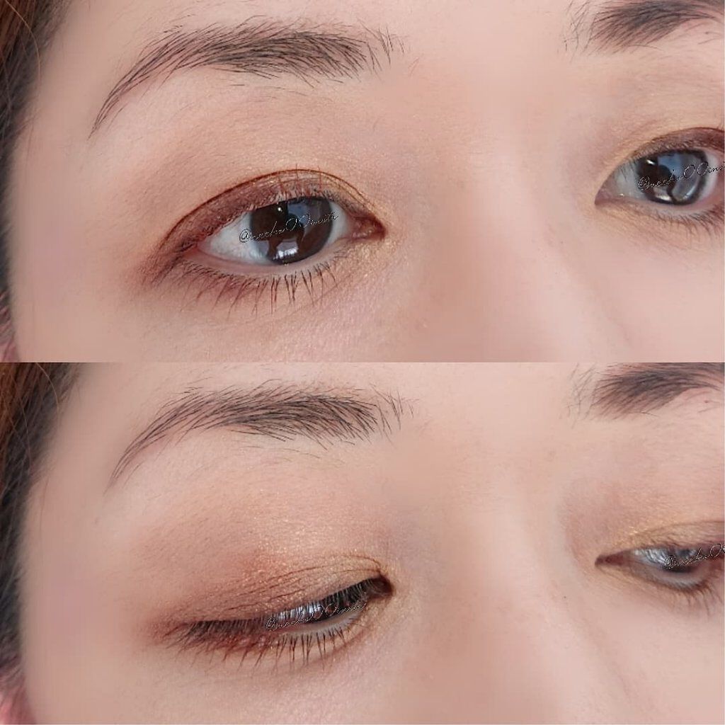 カラーリンググレイズ/LUNASOL/パウダーチークを使ったクチコミ（2枚目）