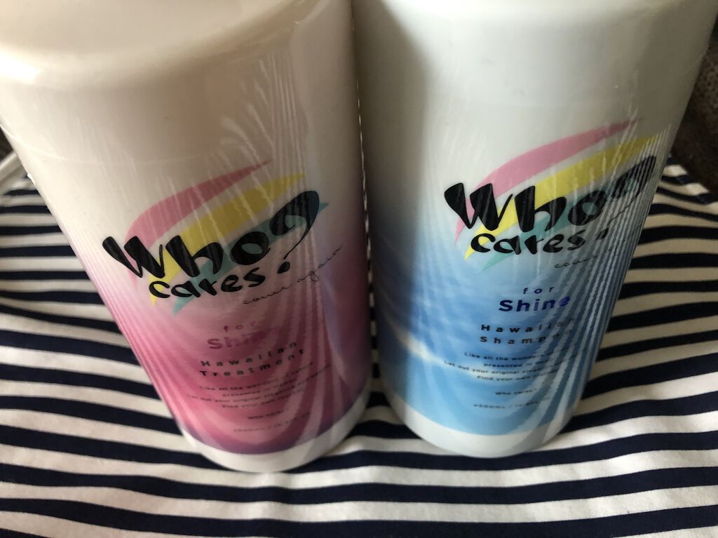 ハワイアンシャンプー＆トリートメント ＜シャイン＞/who cares?/市販シャンプーを使ったクチコミ（1枚目）