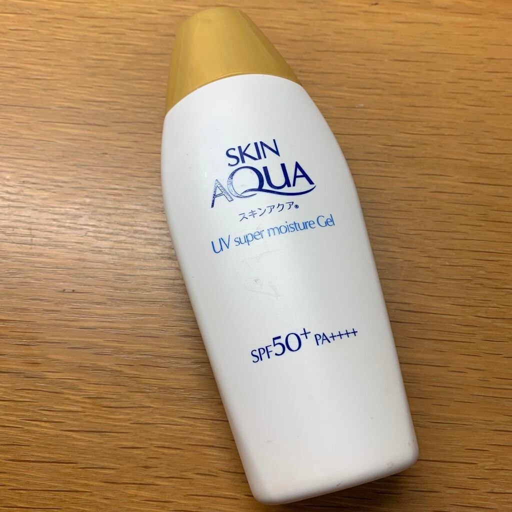 スキンアクア スーパーモイスチャージェル/スキンアクア/日焼け止めジェルを使ったクチコミ(1枚目)