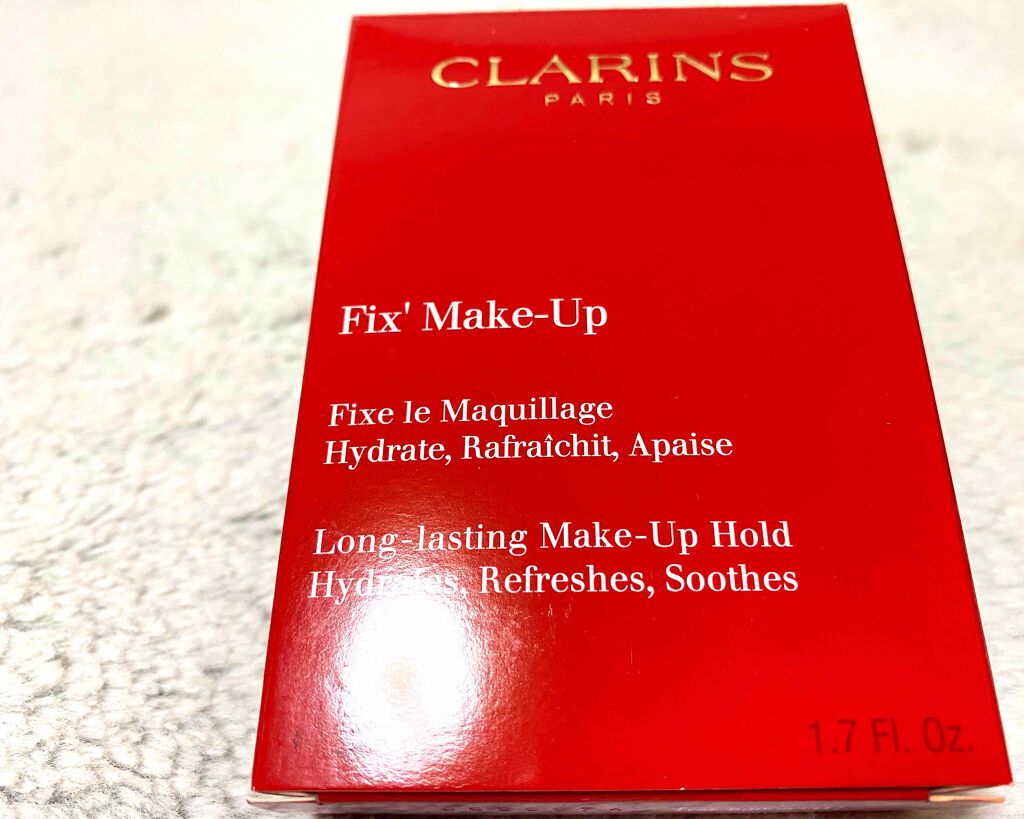 フィックス メイクアップ/CLARINS/ミスト状化粧水を使ったクチコミ（1枚目）
