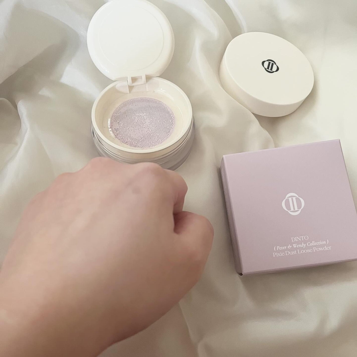 ピクシーダスト ルースパウダー フィニッシュパウダー /Dinto/ルースパウダーを使ったクチコミ(4枚目)