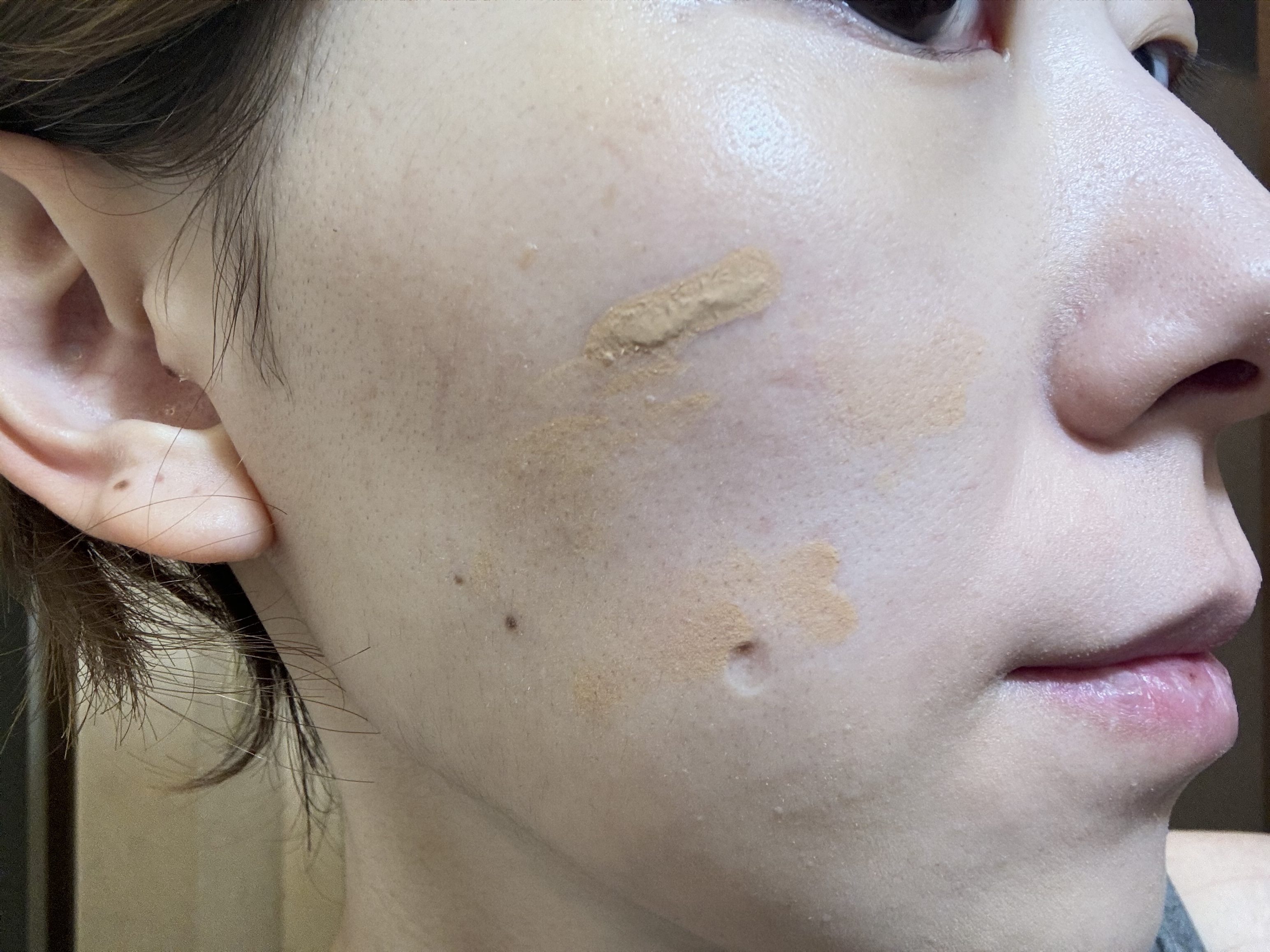 オルビスユー カラースキンケアマスク ファンデーション/オルビス/リキッドファンデーションを使ったクチコミ（3枚目）