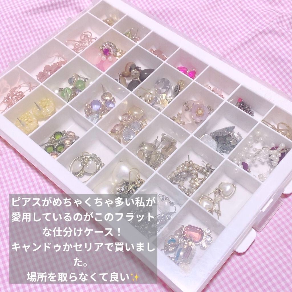 3段式クリアーケース/DAISO/その他化粧小物を使ったクチコミ(8枚目)