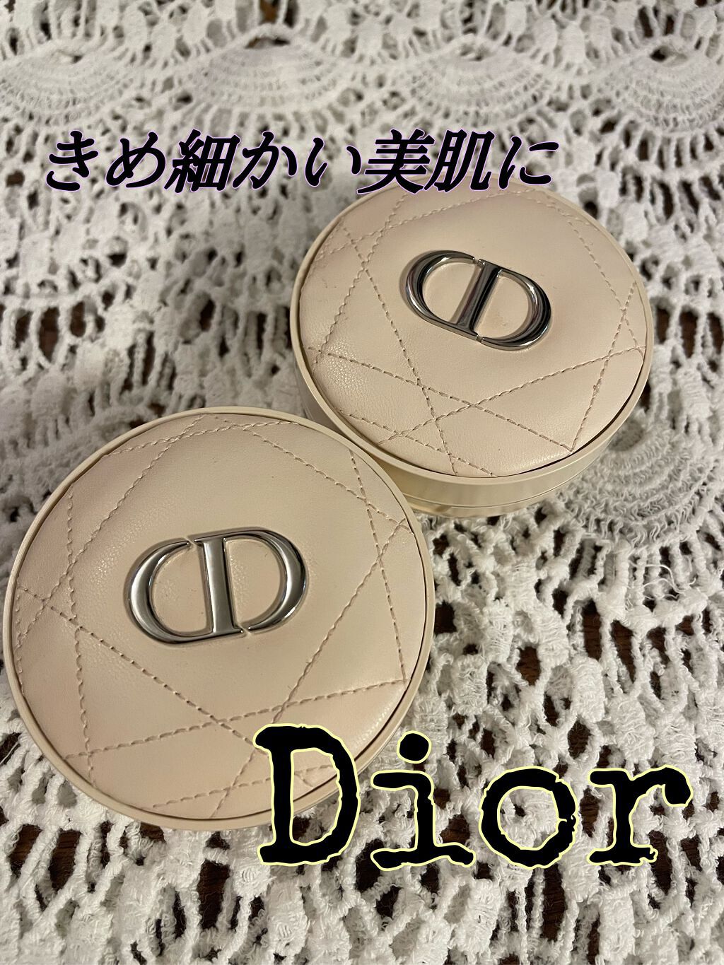 ディオールスキン フォーエヴァー クッション パウダー/Dior/ルースパウダーを使ったクチコミ(1枚目)